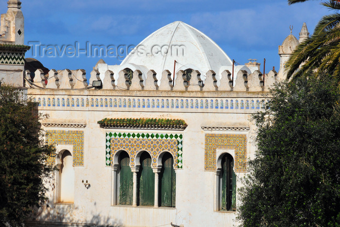 algeria697: Algiers / Alger - Algeria: villa Suzini - used by the French paras for interrogation of enemy combatants - neo-Moorish architecture - Bd A.Laala, El Madania | Villa Suzini - utilisé par les paras Français pour l'interrogatoire des combattants ennemis - Boulevard Abderrahmane Laala, El Madania - photo by M.Torres - (c) Travel-Images.com - Stock Photography agency - Image Bank