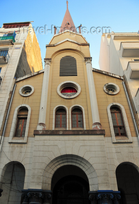 algeria717: Algiers / Alger - Algeria / Algérie: St Peter and St Paul church turned to a mosque - Saadaoui Seghir street - Bab El Oued | église de Saint Pierre-Saint Paul, transformée en mosquée - Reu Saadaoui Med Seghir, ex-Rue Borély-la-Sapie - Bab-el-Oued - photo by M.Torres - (c) Travel-Images.com - Stock Photography agency - Image Bank