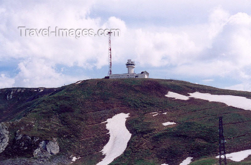 andorra32: Andorra - Port d'Envalira: tower - Pyrenees (photo by M.Torres) - (c) Travel-Images.com - Stock Photography agency - Image Bank