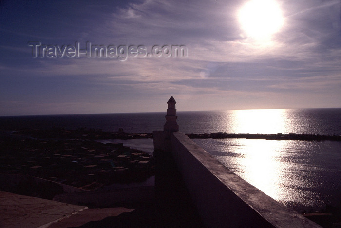 angola24: Angola - Luanda - view from Fort São Miguel - against the sun - the bay - contra-luz - a baía - images of Africa by F.Rigaud - (c) Travel-Images.com - Stock Photography agency - Image Bank