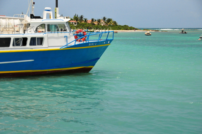 anguilla7: Blowing Point, Anguilla: Niki V, one of the many ferry-boats plying the Anguilla to St Martin route - photo by M.Torres - (c) Travel-Images.com - Stock Photography agency - Image Bank