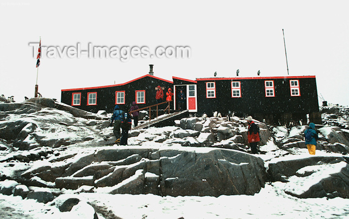 antarctica17: Port Lockroy, Wiencke sland, Antarctica: British installations - photo by R.Eime - (c) Travel-Images.com - Stock Photography agency - Image Bank