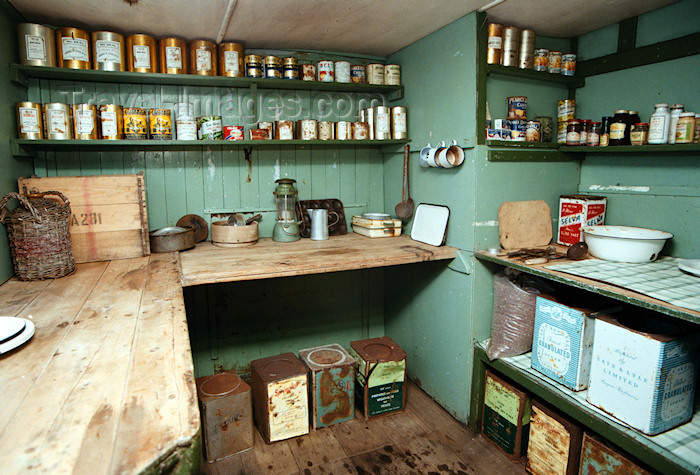 antarctica31: Port Lockroy, Wiencke Island, Antarctic peninsula, Antarctica: old galley - Bransfield House - historical museum - British Antarctic Survey - photo by R.Eime - (c) Travel-Images.com - Stock Photography agency - Image Bank