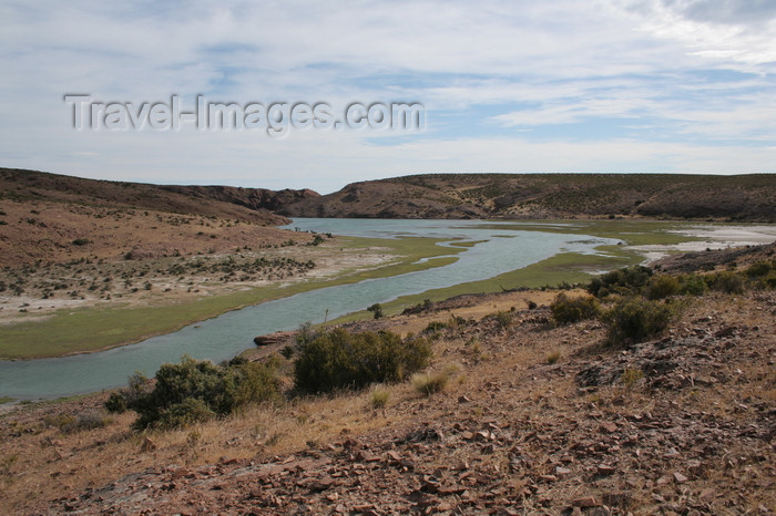 argentina164: Argentina - Caleta Horno - Bahía Gil (Chubut Province): landscape - photo by C.Breschi - (c) Travel-Images.com - Stock Photography agency - Image Bank