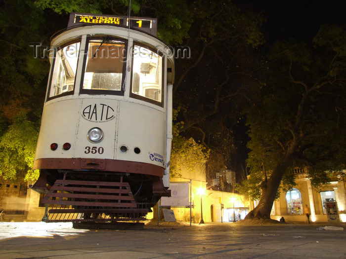 argentina200: Argentina - Córdoba - Old tram - nocturnal - Tranvia - preserved by the AATC, Asociacion Amigos del Tranvia de Cordoba - images of South America by M.Bergsma - (c) Travel-Images.com - Stock Photography agency - Image Bank