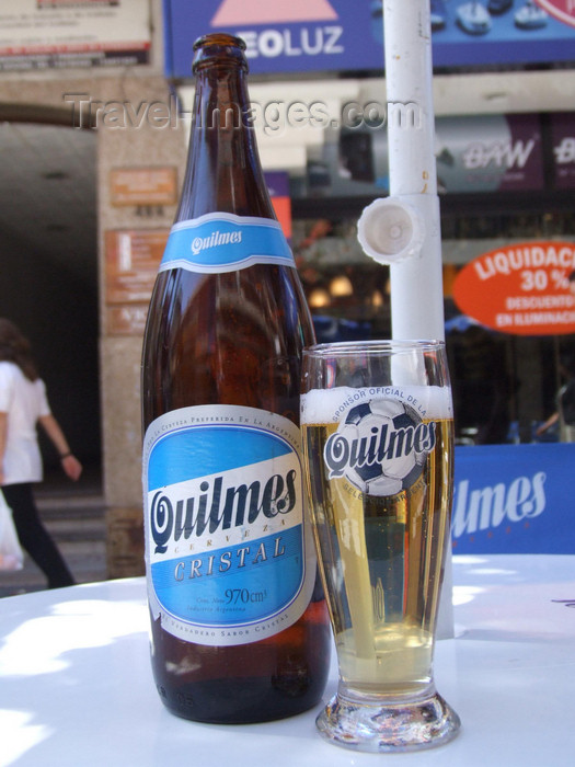 argentina204: Argentina - Córdoba - Quilmes beer - images of South America by M.Bergsma - (c) Travel-Images.com - Stock Photography agency - Image Bank