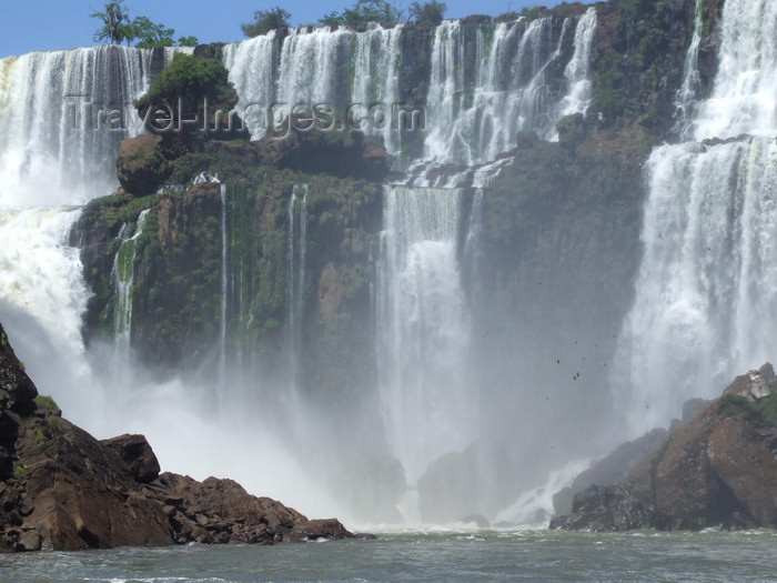 argentina234: Argentina - Iguazu Falls - white and green - images of South America by M.Bergsma - (c) Travel-Images.com - Stock Photography agency - Image Bank