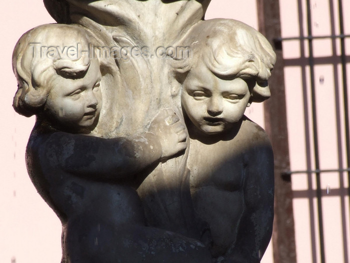 argentina261: Argentina - Salta - Iglesia San Francisco -  sculpture - cherubs - images of South America by M.Bergsma - (c) Travel-Images.com - Stock Photography agency - Image Bank