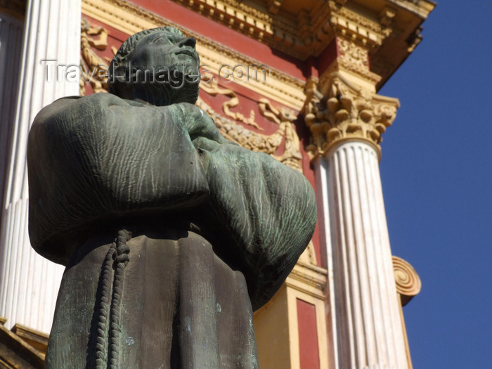 argentina263: Argentina - Salta - Iglesia San Francisco - the saint's statue - images of South America by M.Bergsma - (c) Travel-Images.com - Stock Photography agency - Image Bank