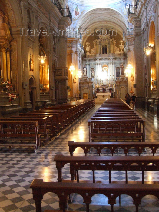 argentina264: Argentina - Salta - Inside Iglesia San Francisco - images of South America by M.Bergsma - (c) Travel-Images.com - Stock Photography agency - Image Bank