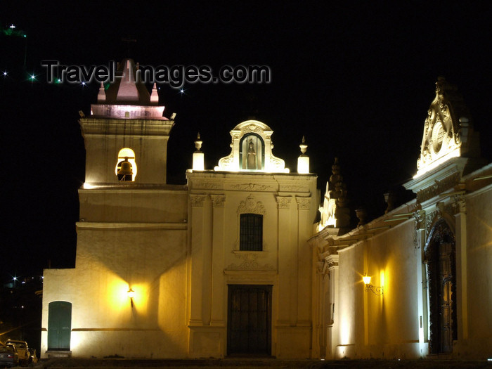 argentina273: Argentina - Salta - San Bernardo - the Monastery - nocturnal - images of South America by M.Bergsma - (c) Travel-Images.com - Stock Photography agency - Image Bank