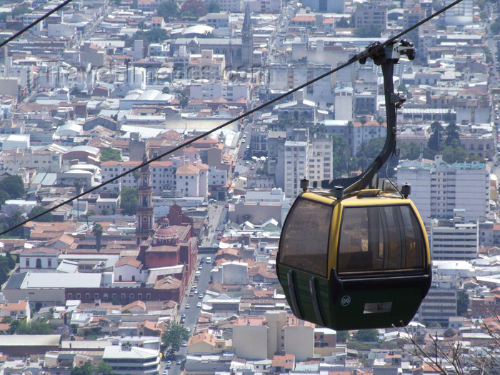 argentina278: Argentina - Salta - The Cerro San Bernardo cablecar - images of South America by M.Bergsma - (c) Travel-Images.com - Stock Photography agency - Image Bank