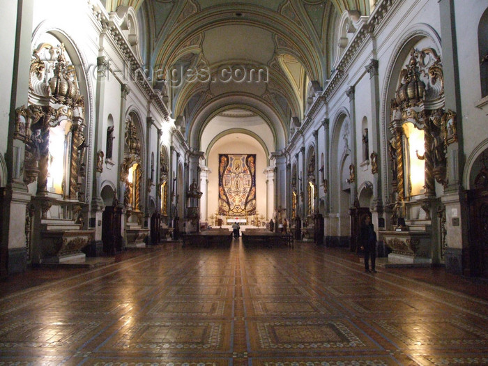 argentina311: Argentina - Buenos Aires - Capilla San Roque - interior - images of South America by M.Bergsma - (c) Travel-Images.com - Stock Photography agency - Image Bank