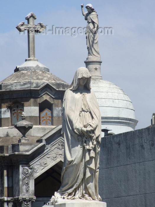 argentina355: Argentina - Buenos Aires - Recoleta cemetery - images of South America by M.Bergsma - (c) Travel-Images.com - Stock Photography agency - Image Bank