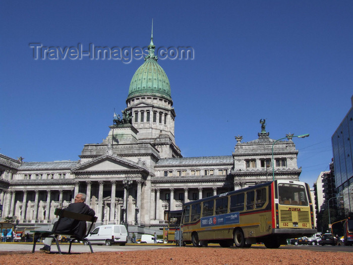 argentina371: Argentina - Buenos Aires - The Congress - images of South America by M.Bergsma - (c) Travel-Images.com - Stock Photography agency - Image Bank