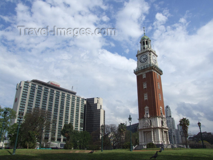 argentina372: Argentina - Buenos Aires - Torre de los Ingleses - The English Tower - images of South America by M.Bergsma - (c) Travel-Images.com - Stock Photography agency - Image Bank