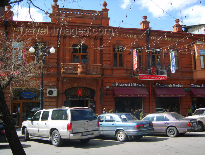 armenia114: Armenia - Yerevan: house of XIX century writer Khachatur Abovian - Abovian Street - photo by S.Hovakimyan - (c) Travel-Images.com - Stock Photography agency - Image Bank