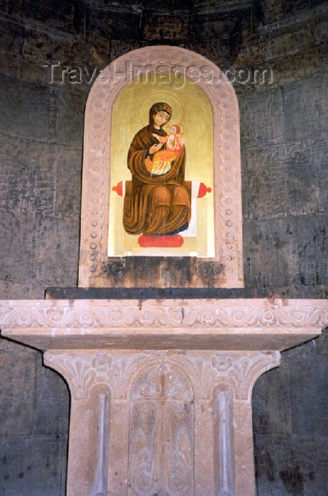 armenia33: Armenia - Khor Virap, Ararat province: the Madonna at the monastery - photo by M.Torres - (c) Travel-Images.com - Stock Photography agency - Image Bank