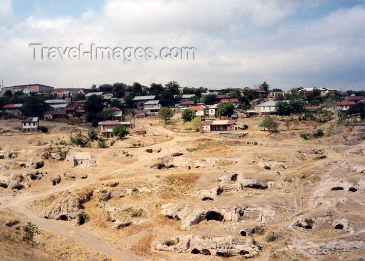 armenia39: Armenia - Karashen, Siunik province: Troglodyte homes - photo by M.Torres - (c) Travel-Images.com - Stock Photography agency - Image Bank