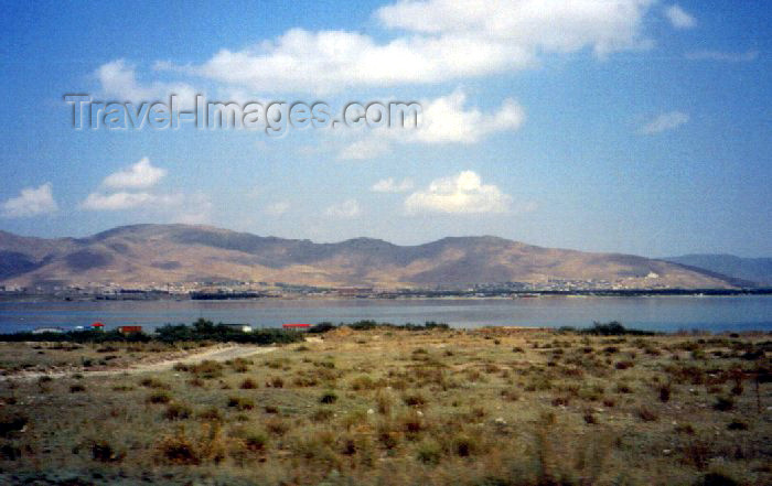 armenia57: Armenia - Sevan, Gegharkunik province: across the water, from Norashen - Lake Sevan - photo by M.Torres - (c) Travel-Images.com - Stock Photography agency - Image Bank