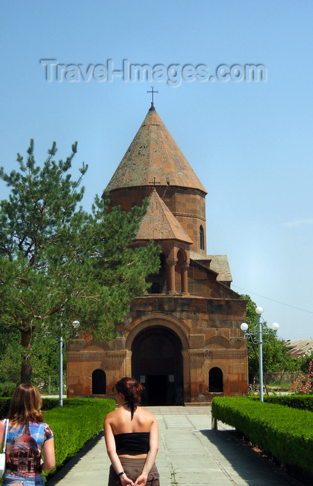 armenia93: Armenia - Echmiatzin, Armavir province: Shoghakat church - temple of the martyr Mariane - photo by S.Hovakimyan - (c) Travel-Images.com - Stock Photography agency - Image Bank