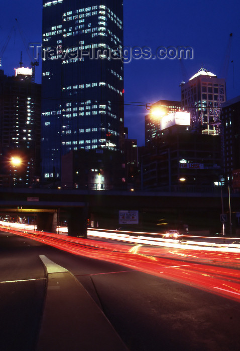 australia14: Australia - Melbourne: city lights - Victoria - photo by S.Lovegrove - (c) Travel-Images.com - Stock Photography agency - Image Bank