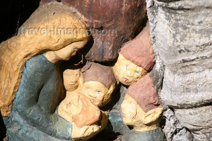 australia553: Australia - Melbourne (Victoria): close up of Ola Cohn's Fairies Tree - Fitzroy Gardens - public art - photo by R.Zafar - (c) Travel-Images.com - Stock Photography agency - Image Bank