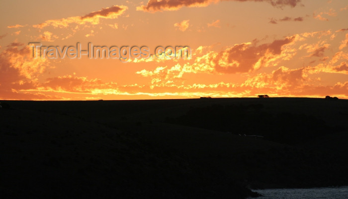 australia557: Australia - Penshaw - Kangaroo Island (SA): at sunset - photo by R.Zafar - (c) Travel-Images.com - Stock Photography agency - Image Bank