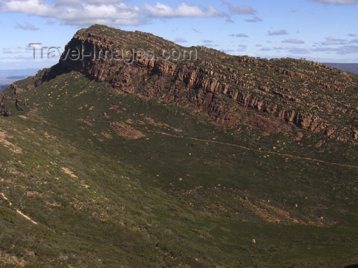 australia610: Australia - Flinders Ranges National Park - South Australia: naked rocks - photo by M.Samper - (c) Travel-Images.com - Stock Photography agency - Image Bank