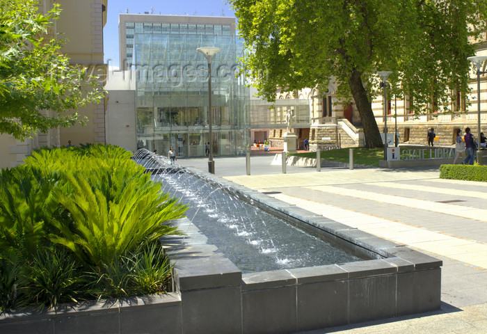 australia669: Australia - Adelaide, South Australia: State Library,  North Tce. - photo by G.Scheer - (c) Travel-Images.com - Stock Photography agency - Image Bank