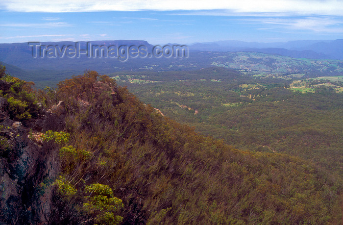 australia742: Blue Mountains, New South Wales, Australia: Hargreaves Lookout, near Blackheath - photo by G.Scheer - (c) Travel-Images.com - Stock Photography agency - Image Bank