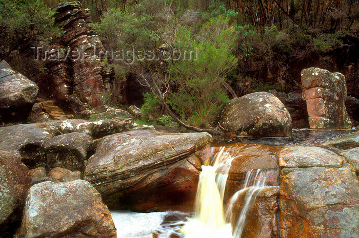 australia770: Grampians National Park, Victoria, Australia: Stony Creek cascade - photo by G.Scheer - (c) Travel-Images.com - Stock Photography agency - Image Bank