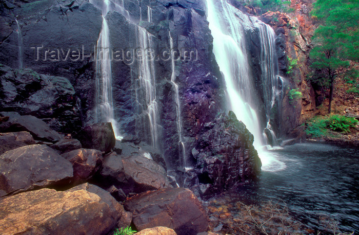 australia782: Grampians National Park, Victoria, Australia: McKenzie Falls - photo by G.Scheer - (c) Travel-Images.com - Stock Photography agency - Image Bank