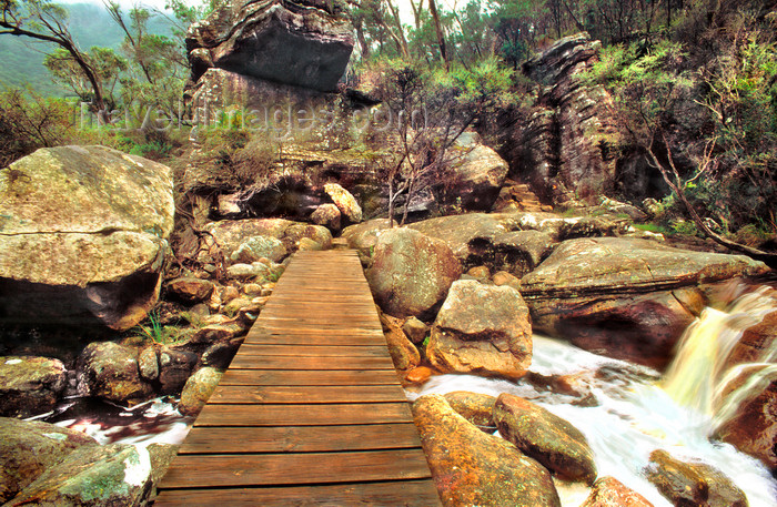 australia797: Grampians National Park, Victoria, Australia: Stony Creek - photo by G.Scheer - (c) Travel-Images.com - Stock Photography agency - Image Bank