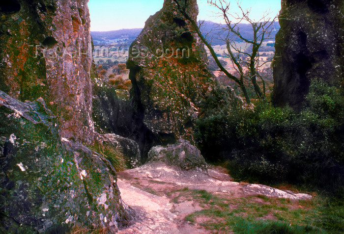 australia817: Mount Diogenes, Victoria, Australia: Hanging Rock formation - photo by G.Scheer - (c) Travel-Images.com - Stock Photography agency - Image Bank