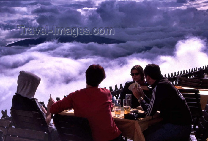 austria62: Austria - Innsbruck (Tirol): relaxing over the clouds (photo by F.Rigaud) - (c) Travel-Images.com - Stock Photography agency - Image Bank