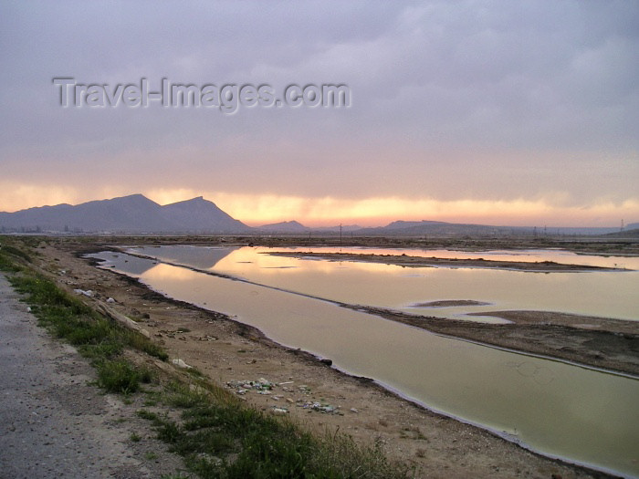 azer125: Azerbaijan - Baku: landscape south of the city on the coast road towards Gobustan (photo by F.MacLachlan) - (c) Travel-Images.com - Stock Photography agency - Image Bank