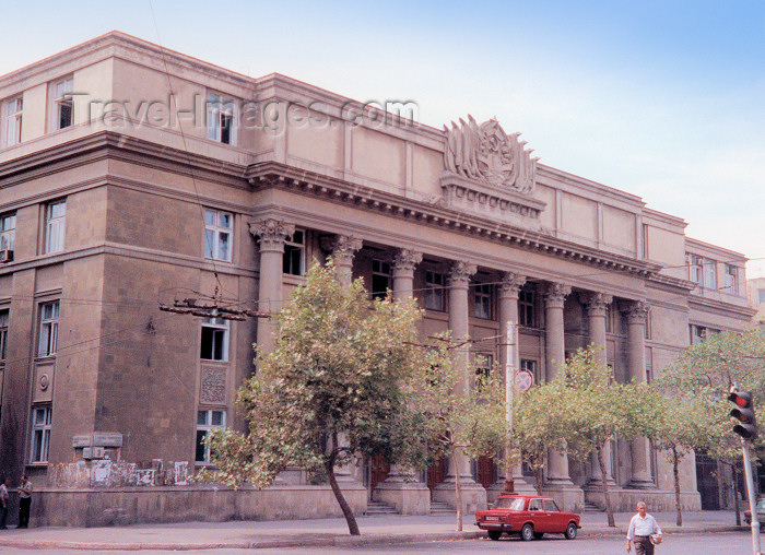 azer16: Azerbaijan - Baku: Soviet legacy - Shahriyar Cultural Club, built where St. Mary's Catholic church used to stand - photo by Mig - (c) Travel-Images.com - Stock Photography agency - Image Bank