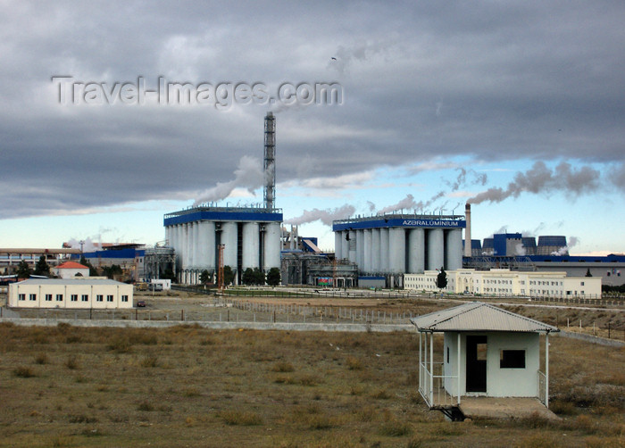 azer171: Ganca, Azerbaijan: aluminium plant - Azeraluminium factory outside the city - photo by N.Mahmudova - (c) Travel-Images.com - Stock Photography agency - Image Bank