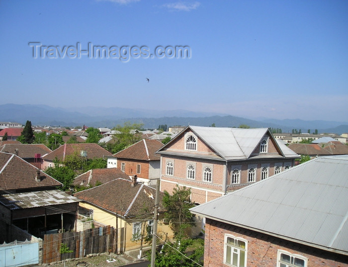 azer237: Azerbaijan - Lankaran / Lenkoran:  view across Lenkoran rooftops from the Qala hotel (photo by F.MacLachlan) - (c) Travel-Images.com - Stock Photography agency - Image Bank