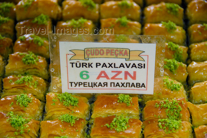 azer310: Azerbaijan - Baku: Turkish Baklava - Çudo Peçka bakery - photo by M.Torres - (c) Travel-Images.com - Stock Photography agency - Image Bank