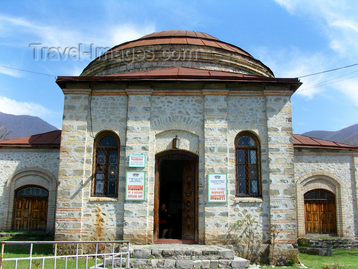 azer446: Sheki / Shaki - Azerbaijan: Albanian church - Museum of applied art - photo by N.Mahmudova - (c) Travel-Images.com - Stock Photography agency - Image Bank