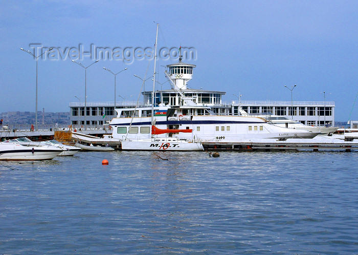 azer458: Azerbaijan - Baku: yachts in the marina - photo by N.Mahmudova - (c) Travel-Images.com - Stock Photography agency - Image Bank