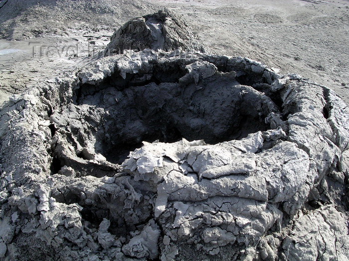azer515: Gobustan, Azerbaijan - Qobustan Rayonu: mud volcano - crater - photo by G.Monssen - (c) Travel-Images.com - Stock Photography agency - Image Bank