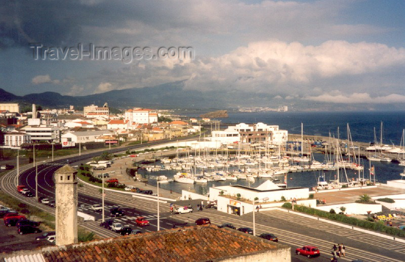 azores11: Azores - Ponta Delgada: yachts at the marina / iates na Marina - photo by M.Torres - (c) Travel-Images.com - Stock Photography agency - Image Bank