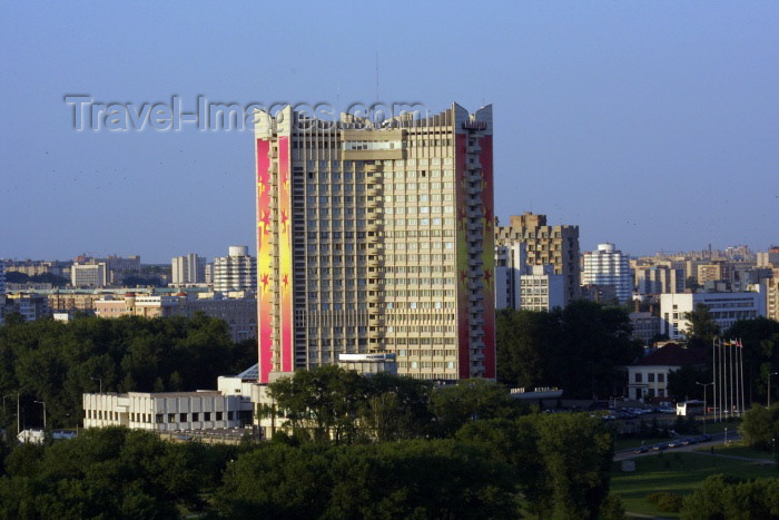 belarus28: Belarus - Minsk: hotel Belarus - Storozhevskaya str. (photo by A.Stepanenko) - (c) Travel-Images.com - Stock Photography agency - Image Bank