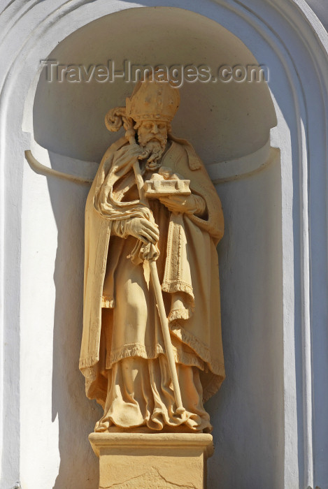 belarus92: Nesvizh / Nyasvizh, Minsk Voblast, Belarus: Saint Peter - niche at the Corpus Christi Catholic church - photo by A.Dnieprowsky - (c) Travel-Images.com - Stock Photography agency - Image Bank