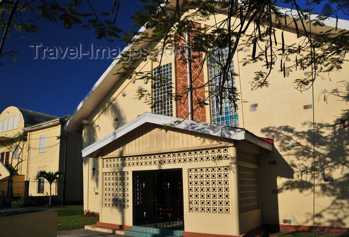 belize1: Belize City, Belize: St. Marys' Anglican church - corner of Northfront Street and Gabourel Lane - photo by M.Torres - (c) Travel-Images.com - Stock Photography agency - Image Bank