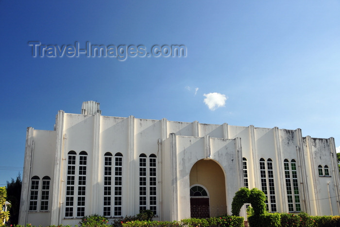 belize102: Belize City, Belize: Wesley Methodist Church - Albert St - photo by M.Torres - (c) Travel-Images.com - Stock Photography agency - Image Bank