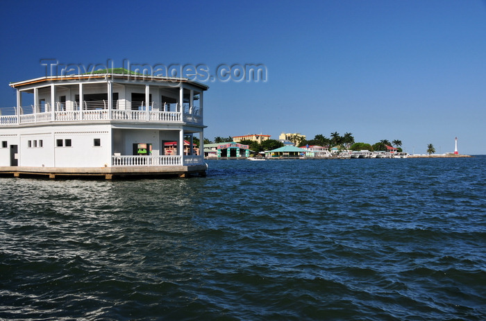 belize113: Belize City, Belize: yacht club house - north side of the city in the background - photo by M.Torres - (c) Travel-Images.com - Stock Photography agency - Image Bank